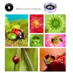 Mobile Camera Lens, 0.45X Super Wide Angle Lens, 15X Macro Lens, Clip-On 2 in 1 Professional Kit for TIK Tok, Vlog, YouTube, Reels Compatible with All Smartphones-(Black) - Image 3