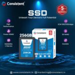 Consistent SSD 256GB 2.5 Inch SATA Internal SSD - Read: 550MB/s & Write: 500MB/s - Solid-State Drive 5 Year Warranty (256, GB) - Image 4