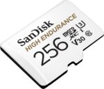 SanDisk 256GB High Endurance Video microSDXC Card with Adapter for Dash Cam and Home Monitoring Surveillance Systems - C10, U3, V30, 4K UHD, Micro SD Card - SDSQQNR-256G-GN6IA - Image 3