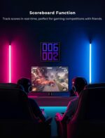APEX Pixel Display 32x32 LED Frame � Smart Pixel Art Clock | App Controlled Animation Display, Music Visualizer, Retro Gaming Decor | Desk & Wall Mount | Aesthetic LED for Gaming Room - Image 5