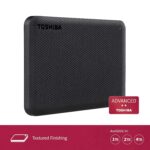 TOSHIBA Canvio Advance 2TB Portable External HDD, USB3.0 for PC Laptop Windows and Mac. 3 Years Warranty. External Hard Drive - Black - Image 4