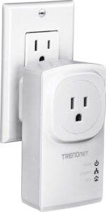 TRENDnet Powerline 500 AV Nano Adapter Kit with Built-in Outlet (TPL-407E2K) - Image 5