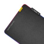 Ant Esports MP400 RGB - Gaming Mouse Pad-XL- Large Extended LED Mousepad, Anti-Slip Rubber Base with Waterproof Coating for Gamer/Office – Black. - Image 3