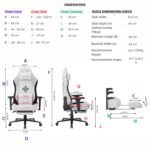 Dr Luxur® 2026 Edition Weavemonster Ergonomic Gaming Chair | Chair For Office Work | Honeycombed Fabric | Magnetic Neck Pillow | Portable Lumbar Pillow | Footrest | 4-D Armrest with 180 Recline (Grey) - Image 3