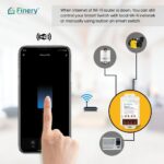 Finery® 30A WiFi Smart Switch for AC 1-Ton, Geyser, 1-Hp Water Pump (Single Phase), Room Heater Heavy Duty works with Alexa & G Home iOS, Android Smart Life app. - Image 3