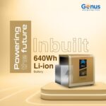 Genus MaxiLion 700 VA 1 BHK Inverter with Upto 12 Year Life Integrated 640Wh Lithium-Ion Battery for Home Office & Shop - Image 3