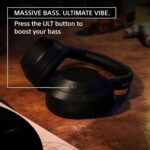 Sony ULT Wear WH-ULT900N Noise Cancellation Wireless Bluetooth Over Ear Headphones with Massive Bass, Up to 50Hrs Battery-Black - Image 4