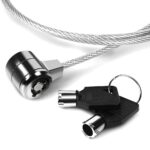 Security Safe Lock Cable – Alloy Metal Anti-Lost Chain Wire with 2 Keys for Laptop, Notebook, Key Lock Security - Image 3