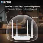 HI Focus Wi-Fi 6 4G LTE SIM Router, High Speed Internet Router with Ethernet Ports, Office & Remote Locations - Image 5