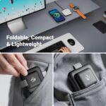 Zebronics 3 in 1 Wireless Foldable Charging Pad, 23W Output, MagSafe Compatible, Fast Charging, Built-in Protection, FOD, 1m Type-C Cable, for iPhone 16/15/14/13/12 Series (MagBoost 20, Matt Black) - Image 5