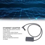 Ethernet Adapter, Rectangle Satellite Internet Powerline Stable Connectivity Extend Satellite Internet Cable for Wired External Network - Image 3
