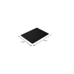 HyperX Pulsefire Mat Gaming Mouse Pad - Medium - Precise Cloth Surface - Anti-fray Flush Stitching - Non-Slip Rubber Base (4Z7X3AA) - Image 3