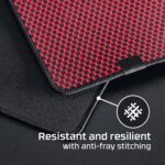 HyperX Pulsefire Mat Gaming Mouse Pad - Medium - Precise Cloth Surface - Anti-fray Flush Stitching - Non-Slip Rubber Base (4Z7X3AA) - Image 4