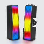 ZEBRONICS Wonder Bar 20 RGB Lights Computer Speaker with Detachable 2 in 1 Design, 10W RMS Output, Volume Control, AUX 3.5mm, USB Powered, 2.0 Stereo, Speaker ON/Off and Mute - Image 3