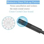 COOLCOLD USB Microphone – Plug & Play Noise Cancelling Mic for PC, Laptop & Mac – Professional Desktop Microphone for Gaming, Streaming, Podcasting, Video Calls – Compatible with Windows & MacOS - Image 3
