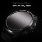 Noise Endeavour Pro Outdoor Rugged Military Smart Watch, Titanium Alloy Bezel, Dual-Band GPS, 164ft Water Resistance, 28 Days Battery on Standby, AI Companion, for iOS & Android (Carbon Black) - Image 3
