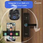 LAVNA Smart WiFi Video Doorbell 2K | Instant Visitor Video Call | 2-Way Talk | Lock Integration Available | PIR Sensor | 2MP 1080P Resolution | Live Streaming | Plug and Play Chime | IP65 Waterproof - Image 4