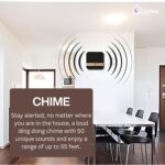 LAVNA Smart WiFi Video Doorbell 2K | Instant Visitor Video Call | 2-Way Talk | Lock Integration Available | PIR Sensor | 2MP 1080P Resolution | Live Streaming | Plug and Play Chime | IP65 Waterproof - Image 5