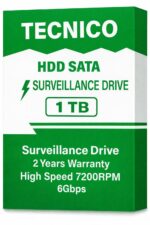 TECNICO Green 1TB 3.5” SATA HDD 1 TB All in One PC's, Network Attached Storage, Surveillance Systems, Servers Silver SATA Internal Hard Disk Drive (HDD) High-Speed | Durable | CCTV & Desktop Ready - Image 3