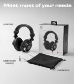 DIGIMORE Professional Studio Headphones | Over-Ear | 50mm Drivers | Lightweight | 6.35mm Connector for DJ, Gaming, Recording, Mixing, Monitoring (D-190) - Image 5