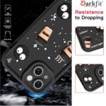 Back Case Cover Compatible for iPhone 15 | Cute Fun Cartoon 3D Ball Coffee Silicone Case | Camera & Body Protection | Shock Proof | for iPhone 15 | Color Black | Pack of 1 - Image 4