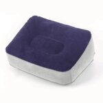 Under Desk Footrest Ergonomic Footrest Flocked Feet Soft for Office Grey Blue | Travel Accessories | Luggage Equipment - Image 5