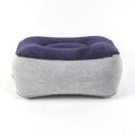 Under Desk Footrest Ergonomic Footrest Flocked Feet Soft for Office Grey Blue | Travel Accessories | Luggage Equipment - Image 6