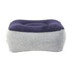 Under Desk Footrest Ergonomic Footrest Flocked Feet Soft for Office Grey Blue | Travel Accessories | Luggage Equipment - Image 7