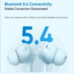 realme Buds T200x True Wireless Earbuds with 12.4mm Dynamic Bass Drivers, 25 dB ANC, Quad Mic, 45ms Latency, Upto 48 Hrs Playback, Fast Charge, IP55 Rated, BT 5.4 (Pure Black) - Image 5