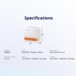 Ledgebit MINIR4 Extreme Wi-Fi Smart Switch (Upgraded)– Compact Inline Module for Smart Home Automation | Works with External Switches & eWeLink App | Compatible with Sonoff Devices - Image 5