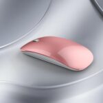 Offbeat - Atom Dual Bluetooth 5.1+5.1 & 2.4Ghz Wireless, Type-C Rechargeable Silent Click Mouse, Triple Device connectivity Windows, Mac, iOS, Android(Rose Gold) - Image 3