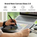 HUION Kamvas 13 (Gen 3) Drawing Tablet with Screen,13.3" Full-Laminated Art Tablet with Anti-Sparkle Canvas Glass 99% sRGB, PenTech 4.0, 16384 Pen Pressure Dual Dial for PC, Mac, Android (Black) - Image 3