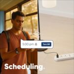 AZIOT 3 Socket + USB Smart Extension - WiFi/Bluetooth Communication- Power Monitoring - Individual Control - Made in India - Timer Function - Works with Google Home and Amazon Alexa - Image 4