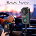 Portronics AUTO 12 in-Car Bluetooth Receiver for Handsfree Calling, Music System, Supports All Smartphones (Black) - Image 3