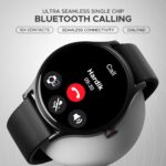boAt Lunar Vista w/Large 1.52" (3.8 cm) HD Always on Display,550 Nits Brightness, Functional Crown,100+ Sports Mode, Heart Rate & Sp02 Monitoring, Fitness Smart Watch for Men & Women(Black) - Image 5