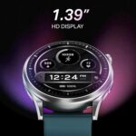 Boat Lunar Discovery Pro, 1.39" Display, Premium Metal Build, Round Dial, Emergency SOS, Functional Crown, Multiple Sports Modes, HR,SpO2 & Sleep Tracking, Smart Watch for Men & Women (Active Blue) - Image 3