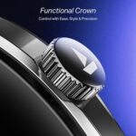 Boat Lunar Discovery Pro, 1.39" Display, Premium Metal Build, Round Dial, Emergency SOS, Functional Crown, Multiple Sports Modes, HR,SpO2 & Sleep Tracking, Smart Watch for Men & Women (Active Blue) - Image 4