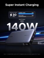 UGREEN PB205 145W Power Bank 25000mAh Portable Charger USB C 3-Port PD3.0 Battery Pack Digital Display, 65W Fast Recharge, Compatible with MacBook Pro,Laptop, iPhone 14 Series, Samsung - Image 3