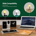 LED Pocket Video Mobile Light | Selfie, Video, Photography, Meeting, Lighting Dimmable & Rechargeable Type C, 3200K-6500K | LED Light for Computer, Tablet, Smartphone, DSLR Camera with Screen Clip - Image 3