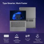 Lenovo V14 Intel Core i3 13th Gen 14" FHD (1920x1080) Antiglare 250 Nits Thin and Light Laptop (8GB RAM/512GB SSD/Windows 11 Home/Office Home 2024/Iron Grey/1.43 kg), 83A0A0PBIN - Image 5