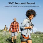 Tribit StormBox 2 Bluetooth Speaker with 34W 360° Surround Sound, XBass Tech, 24H Playtime, IPX7 Waterproof, Bluetooth 5.3, TWS Pairing Portable Wireless Speaker for Outdoor - Image 3