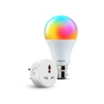 Wipro Smart Home Combo 10Amp Smart Plug & 9 W Smart Wi Fi LED Bulb with Music Sync | Suitable For Bedroom, Hall, Kitchen | Alexa & Google Assistant Enabled | 1 B22 LED Smart Bulb, 1 Smart Plug - Image 3