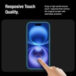 Supershieldz NeoGuard HD+ Tempered Glass Screen Protector Guard for iPhone 16 and 15, 9H Hardness, Anti-Static, Case-Friendly, Easy Installation Kit – 1 Pack - Image 4