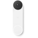 Google Nest Doorbell (Battery) - Wireless Doorbell Camera - Video Doorbell - Snow (White) - 1080P - Image 3