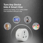 Havells 10 A Wi-Fi Smart Plug (White) with Voice Control & Energy Monitoring — Compatible with Alexa and Google Assistant - Image 3