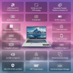 acer TravelLite Business Laptop, AMD R3 7330U Processor (Windows 11 Home/8 GB RAM/512 GB SSD) TL14-42M with 35.5 cm (14") Full HD Display, 1.34 kg - Image 3