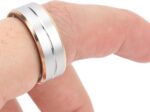 CARE CASE Smart Ring Gold | Sleep Heart Rate Blood Oxygen IP68 | Bluetooth Fitness Tracker for Men Women | Stylish Design, 7-9 Days Battery (Size - 10) - Image 5
