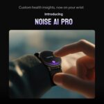 Noise Pro 6R 1.46" AMOLED Smart Watch, 1000 NITS, Powered by AI Pro, Built-in GPS, Strava Integration, Stainless Steel Dial, Video Watch Faces,3ATM,Emergency SOS, TWS Connectivity-Starlight Gold - Image 4