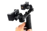 SHOPEE Dual Device Hand-Held Stabilizer for Cell Phone or GoPro Camera. Compatible with iPhones, Samsung Galaxy, HTC, etc, Black - Image 4