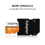 KOOTION Memory Card 128GB, High Speed Micro SD Card with SD Adapter, Micro SDXC UHS-I C10 A1 U3 for Tablet/Mobile Phone/Camera - Image 4